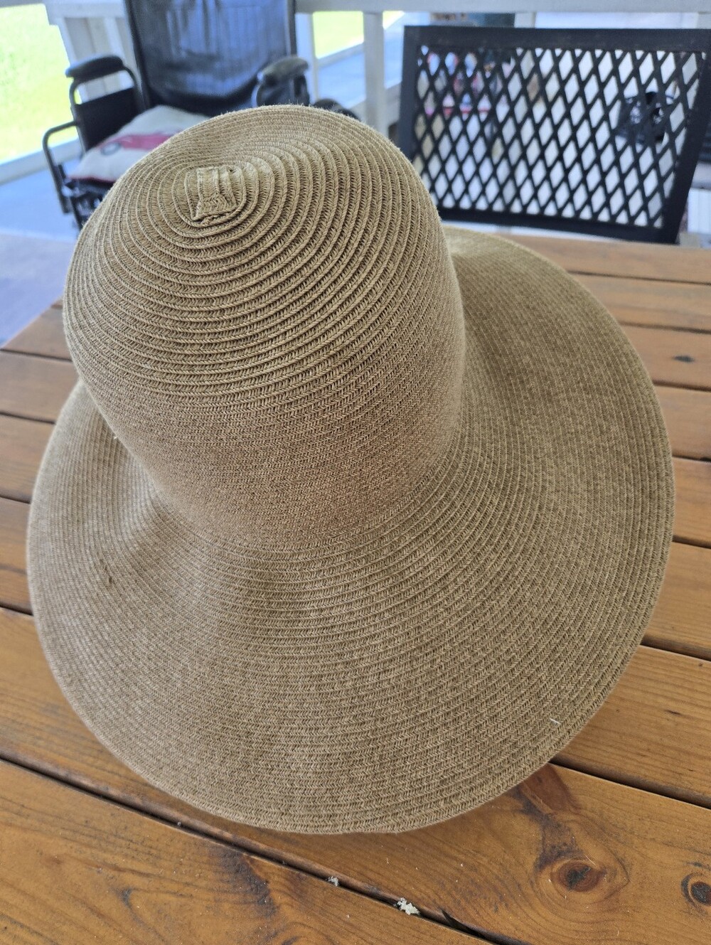 San DIego Hat:Classic Wide-Brim Sun Hat - Brown - Picture 3 of 6